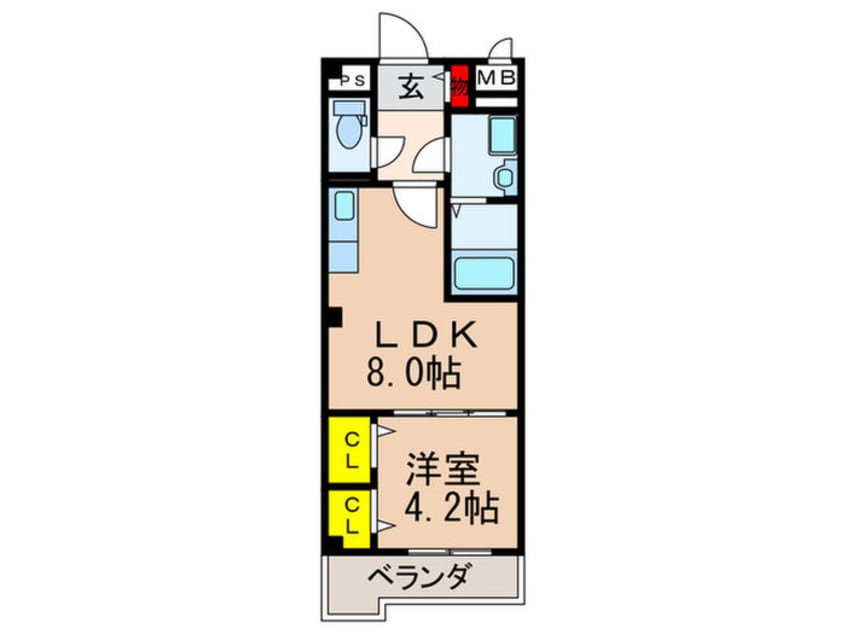 間取図 ステューディオ招提