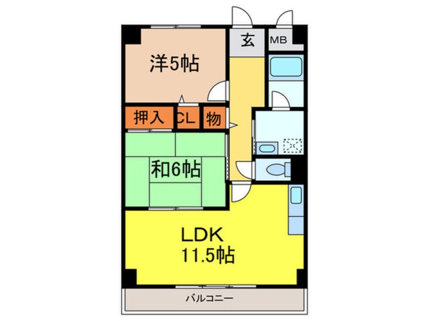 間取図 オ－クス２１