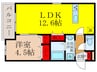 仮)シエーナ川西中央１ 1LDKの間取り