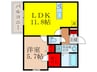仮)シエーナ川西中央１ 1LDKの間取り