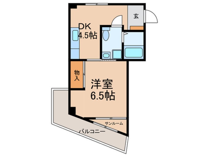 間取図 六甲スカイハイツ