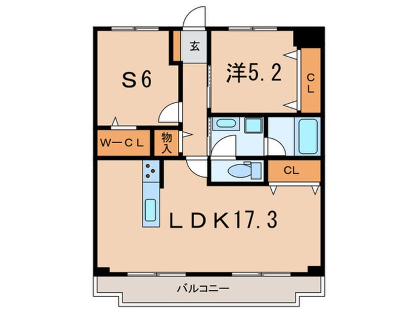 間取図 フローレンス夙川２