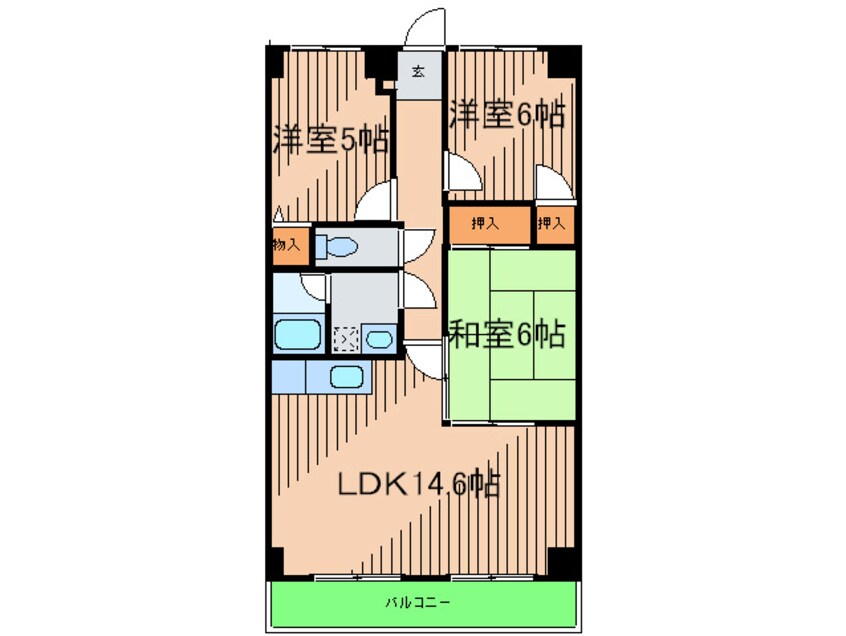 間取図 ニチゴマンション2