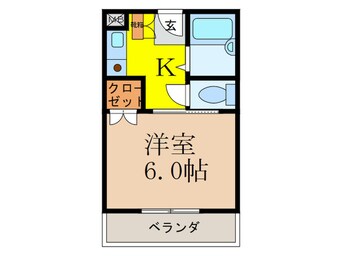 間取図 セレント茨木鮎川