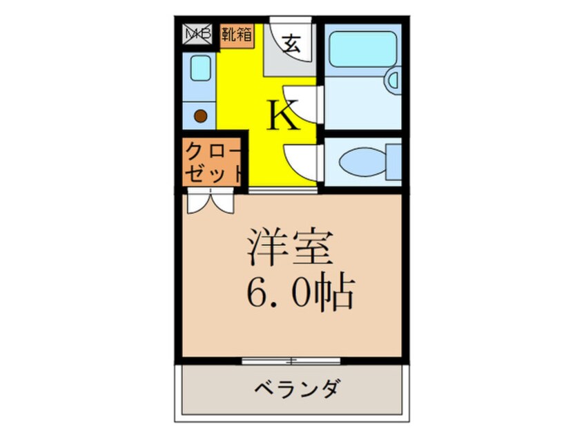 間取図 セレント茨木鮎川