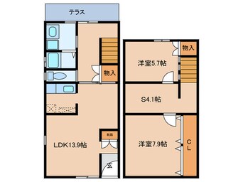 間取図 風情ある野江町家