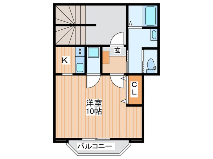 間取図 ODA旭町BLD