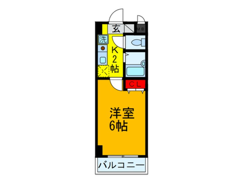 間取図 リップルルネ放出