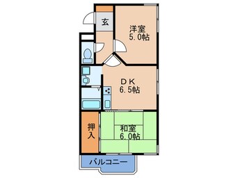 間取図 ｾｿﾞﾝ東之町
