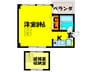 ロイヤル英 1Rの間取り
