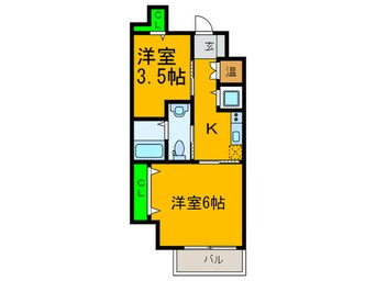 間取図 ディアコート宿屋町