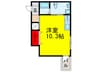 ディアコート宿屋町 1Rの間取り