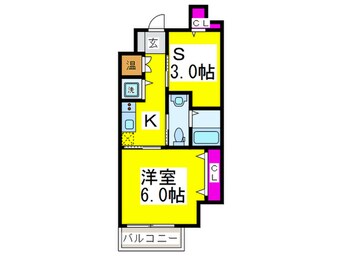 間取図 ディアコート宿屋町