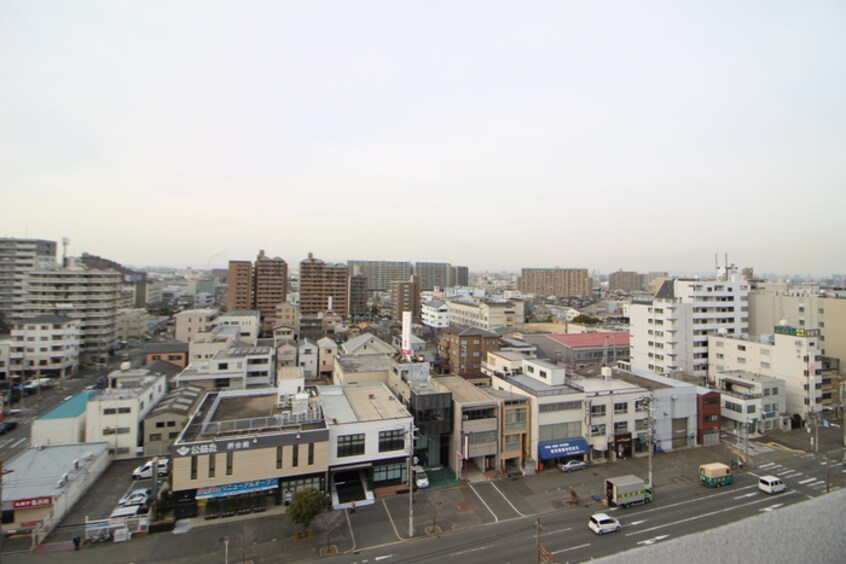 室内からの展望 ディアコート宿屋町