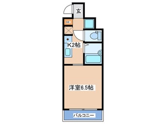 間取図 グランディ梅田北