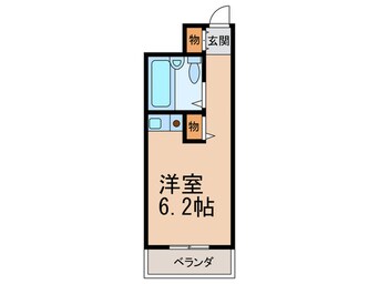 間取図 朝日ﾌﾟﾗｻﾞ天王寺東ﾋﾟｴﾀﾃｰﾙ