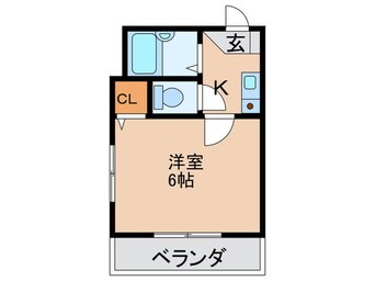 間取図 ヴァンヴェール淀川