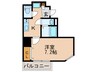 ラグゼ十三東 1Kの間取り