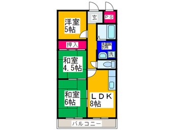 間取図 松岡マンション