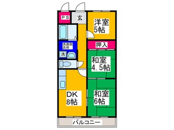 間取図 松岡マンション