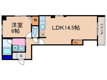 間取図 ブランシェ八甲