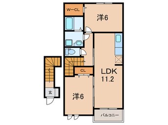 間取図 ブリッサ・バレンシア