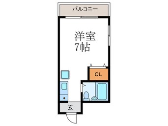 間取図 長岡プラザ