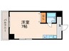 長岡プラザ 1Rの間取り
