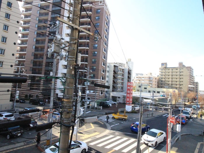 室内からの展望 ゼフィ－ル西明石