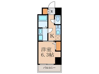 間取図 アリビオ立花Ⅲ