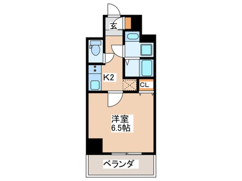 間取図 AｒtizA西長堀