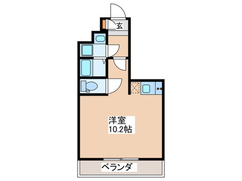 間取図 仮）AｒtizA西長堀