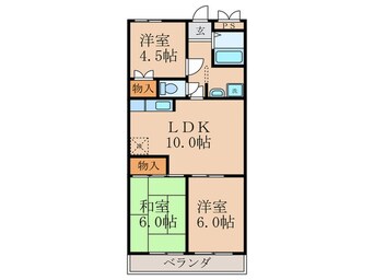 間取図 エクセレント林