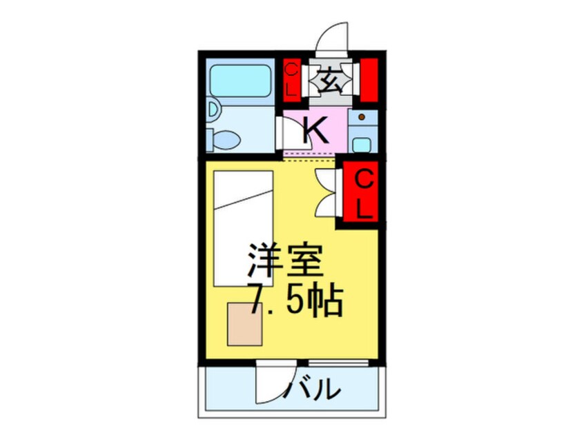 間取図 メイト緑地公園