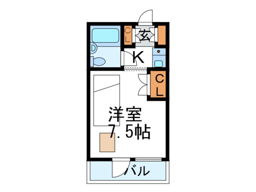 間取図 メイト緑地公園