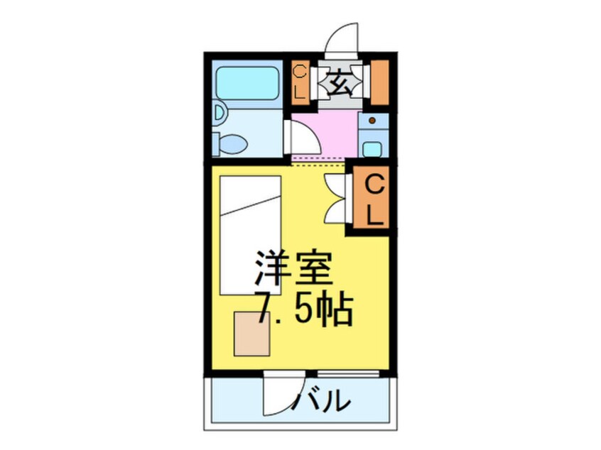 間取図 メイト緑地公園