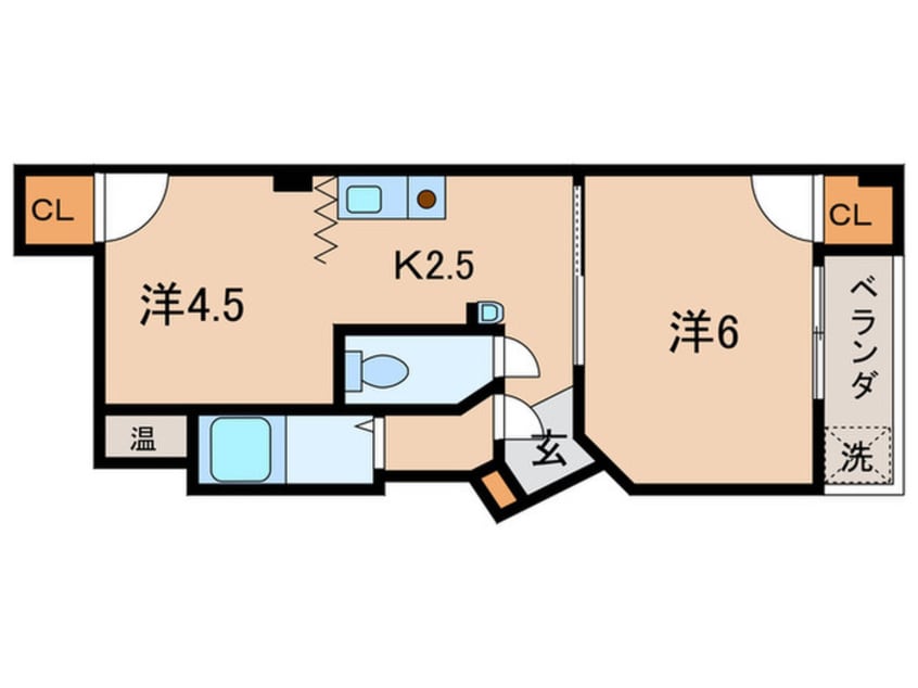 間取図 ＳＤフォ－マルハイツ