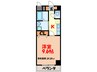 コンフォ－トエヌズ 1Kの間取り