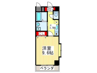 間取図 コンフォ－トエヌズ