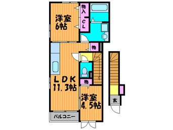 間取図 パークサイドエックスⅢ