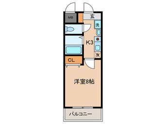 間取図 エクセルハイツ