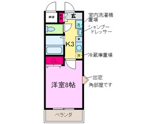 間取図 エクセルハイツ