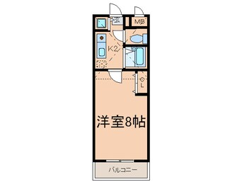 間取図 ヴィーブル三国ヶ丘