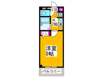 間取図 ヴィーブル三国ヶ丘
