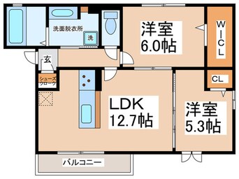 間取図 アド　アジュール