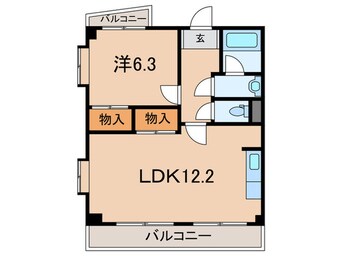 間取図 グランディア篠原本町