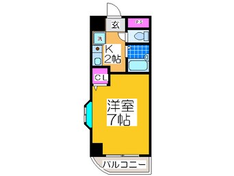 間取図 エスポワ－ル東進