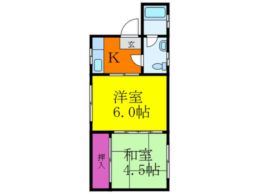 間取図 ヴィラ・サンマルコ