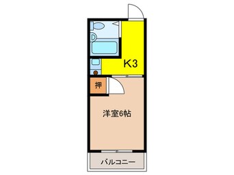 間取図 ロイヤル田島