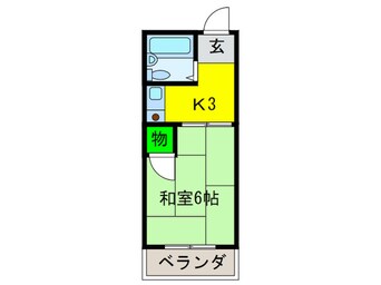 間取図 ロイヤル田島